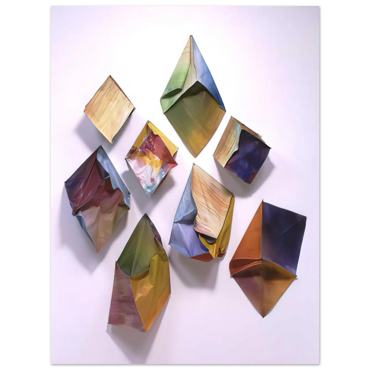 Cubes by Sam Gilliam – art poster