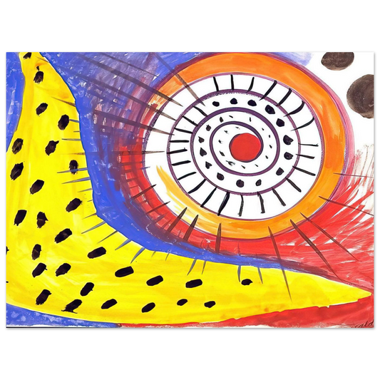 Spiral Composition by Alexander Calder (1970) – art poster, view 2