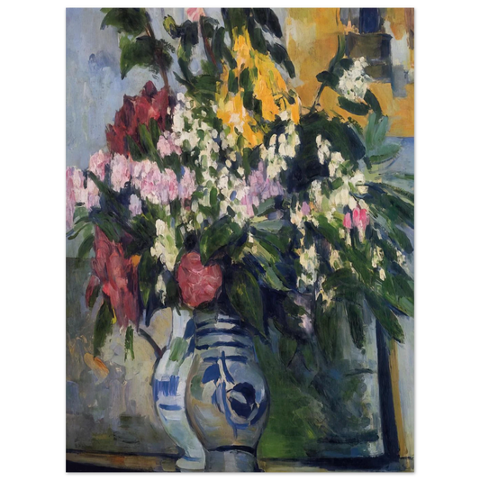 Two Vases Of Flowers by Paul Cézanne – art poster, view 2