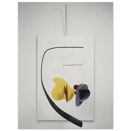 White Panel by Alexander Calder (1936) – art poster, view 2