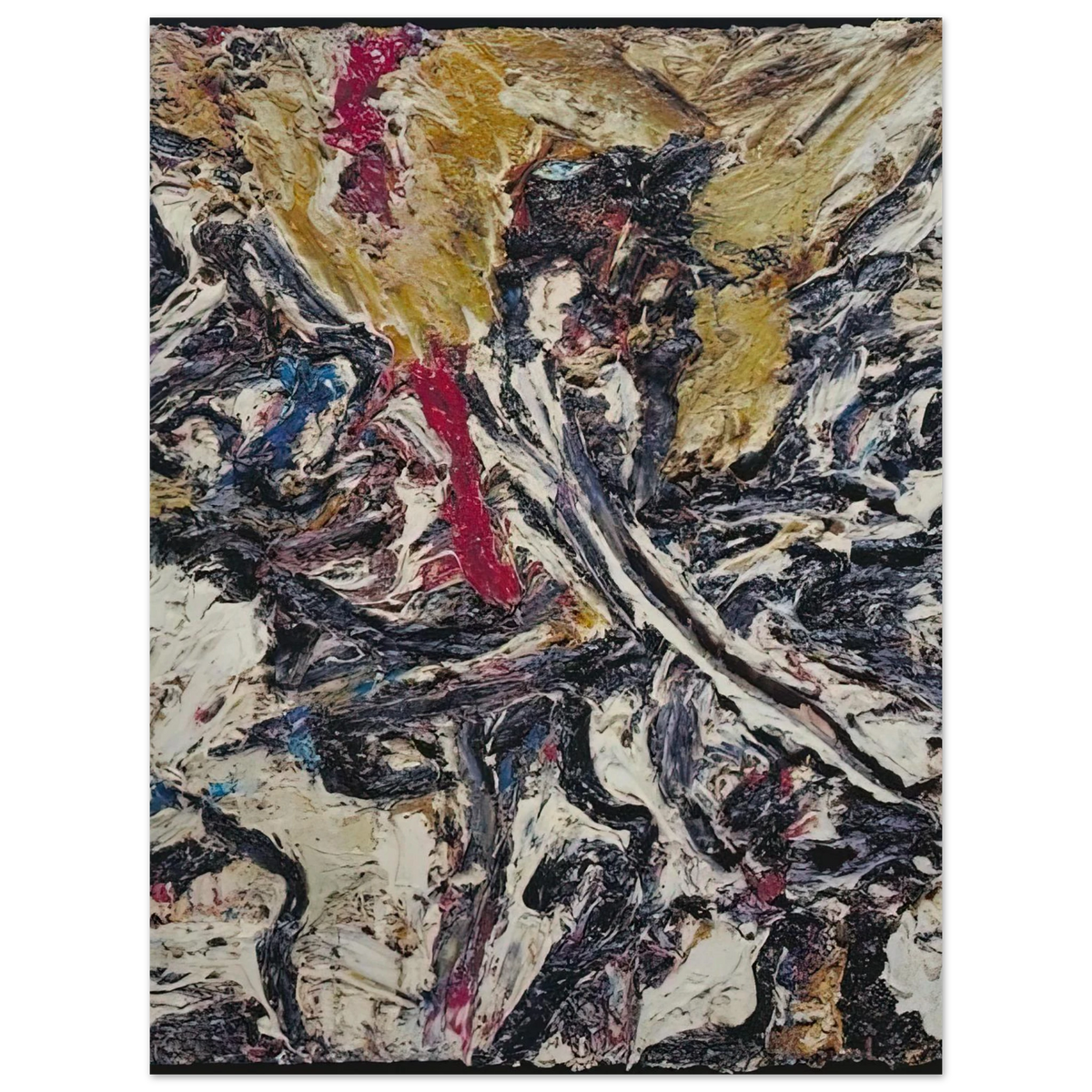 Study After Titian II by Frank Auerbach – art poster