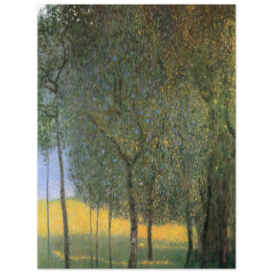 Fruit Trees by Gustav Klimt (1901) – art poster, view 2