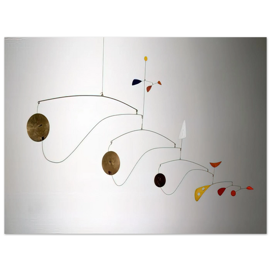 Triple Gong by Alexander Calder (1948) – art poster, view 2
