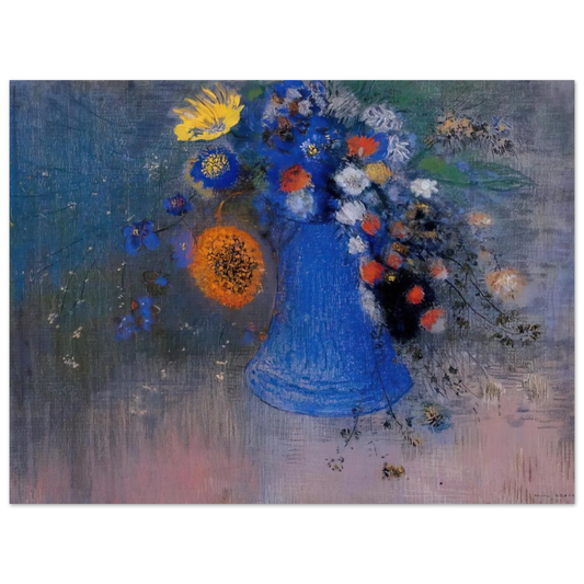 Vase Of Flowers 8 by Odilon Redon – art poster, view 2