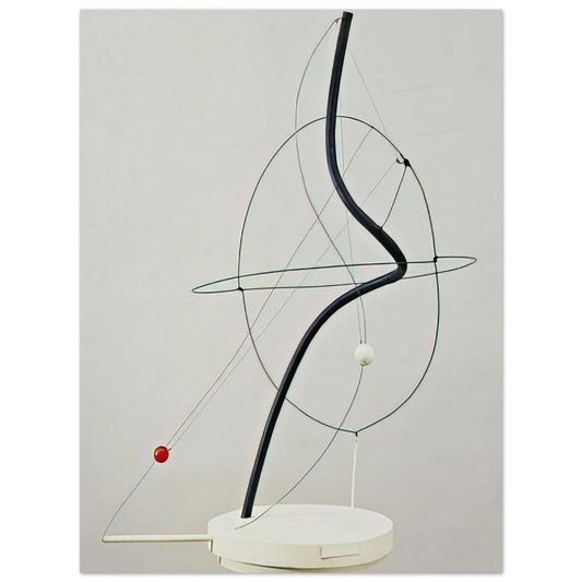 A Universe by Alexander Calder (1934) – art poster, view 2