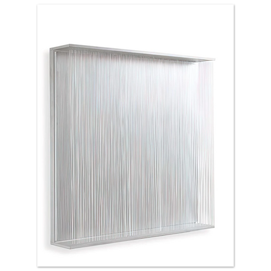 Vibration Blanche by Jesus Rafael Soto (1995) – art poster, view 2