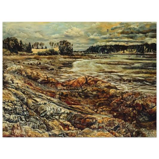 Divided And Divided by Ivan Albright – art poster, view 2