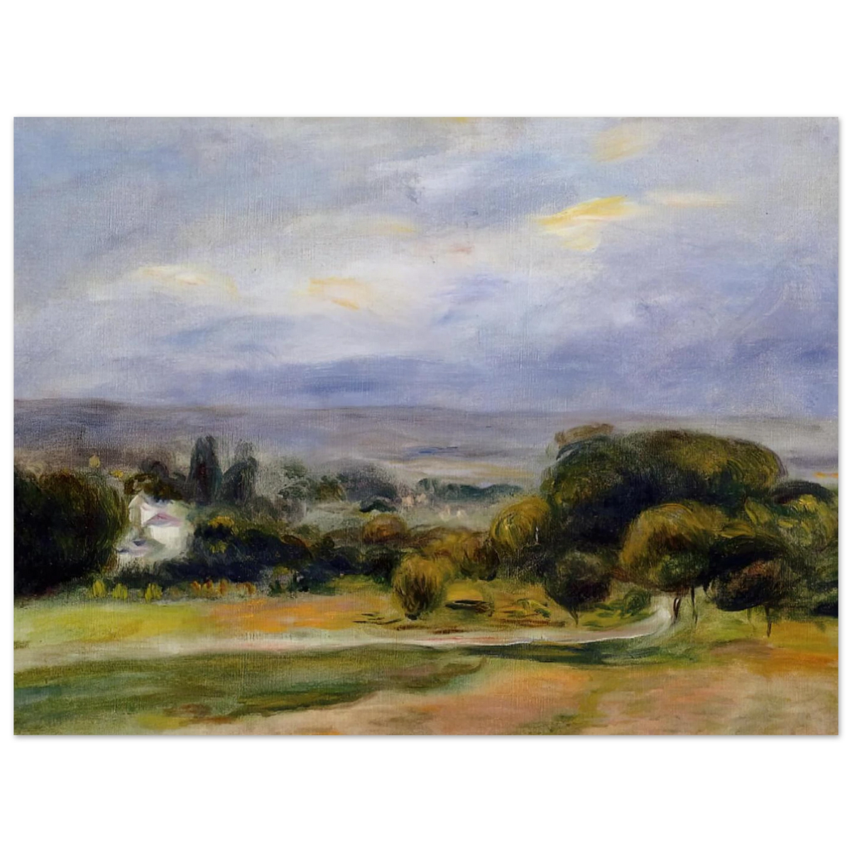 The Path by Pierre-Auguste Renoir – art poster
