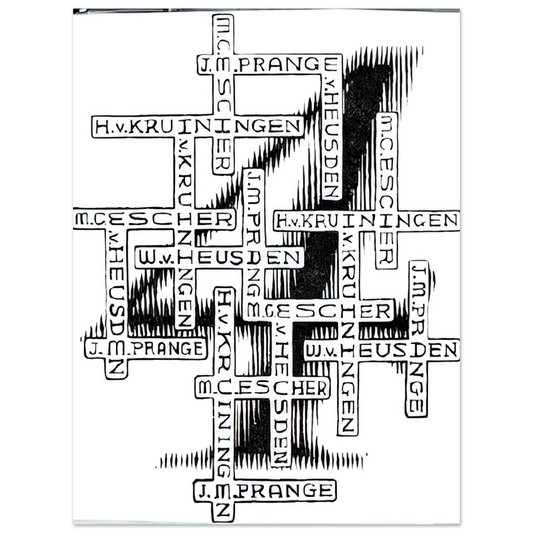 Untitled Print No. 29 by M.C. Escher – art poster, view 2