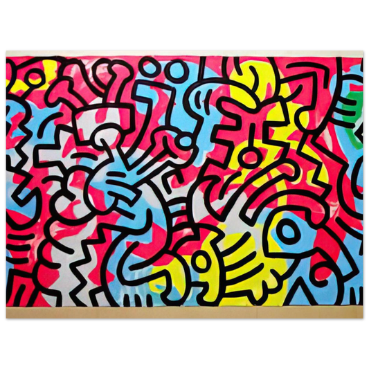 Untitled by Keith Haring (1987) – art poster, view 2