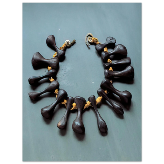 Bones Necklace by Alexander Calder (1940) – art poster, view 2