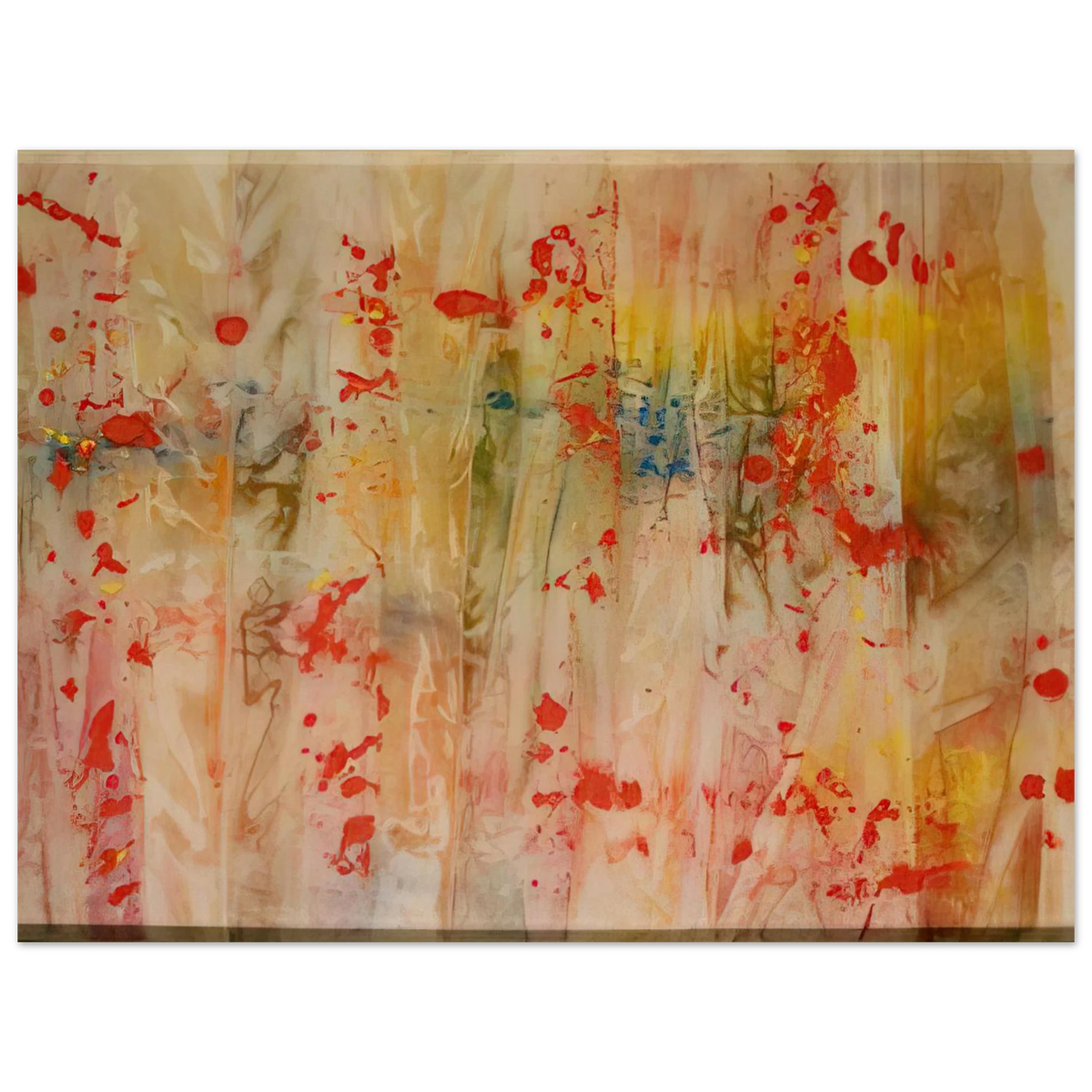 Red April by Sam Gilliam – art poster