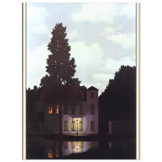 The Empire Of Lights 1 by René Magritte (1954) – art poster, view 2