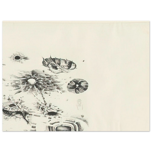 First Stone by Lee Bontecou (1962) – art poster, view 2