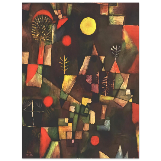 Full Moon by Paul Klee (1919) – art poster, view 2