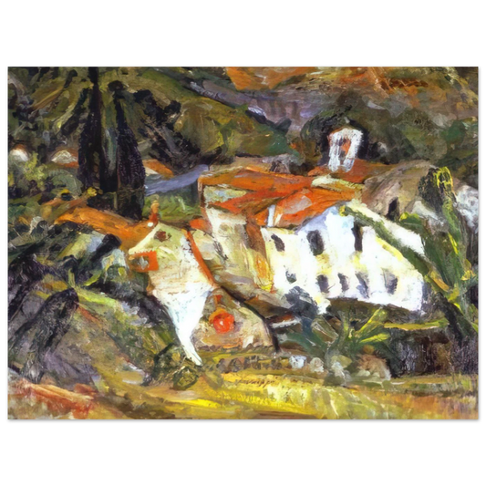 Ceret Lanscape by Chaim Soutine – art poster, view 2