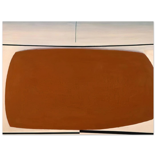 Yellow Abstract by Victor Pasmore (1961) – art poster, view 2