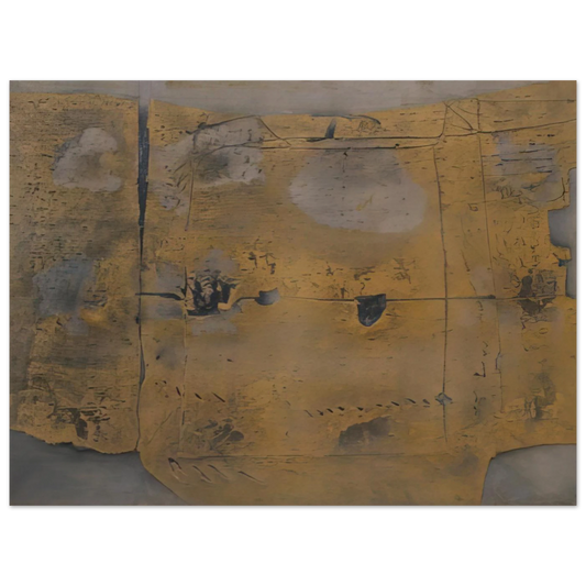 Great Painting by Antoni Tapies (1958) – art poster, view 2