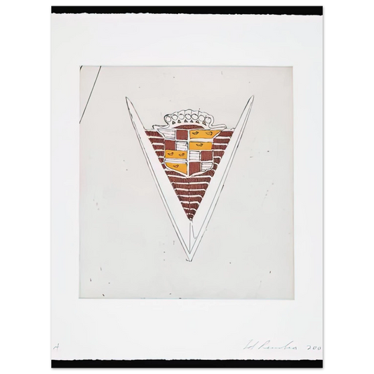 Cadillac Motor City Series by Edward Ruscha (2009) – art poster, view 2