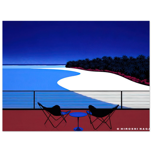 Seaside No. 2 by Hiroshi Nagai – art poster, view 2