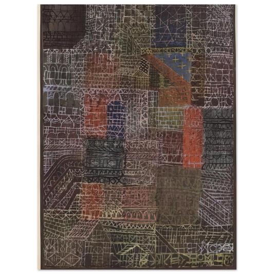 Structural II by Paul Klee (1924) – art poster, view 2