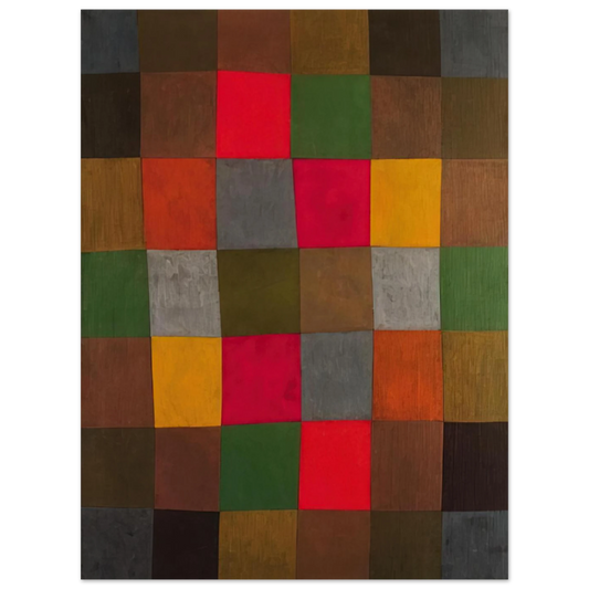 New Harmony by Paul Klee (1936) – art poster, view 2