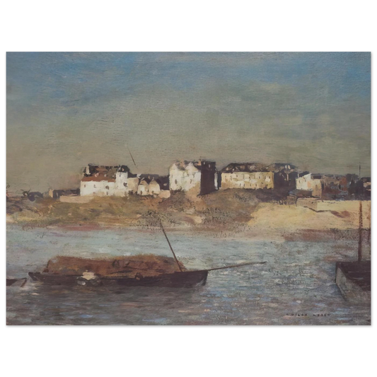 Breton Harbour by Odilon Redon – art poster, view 2