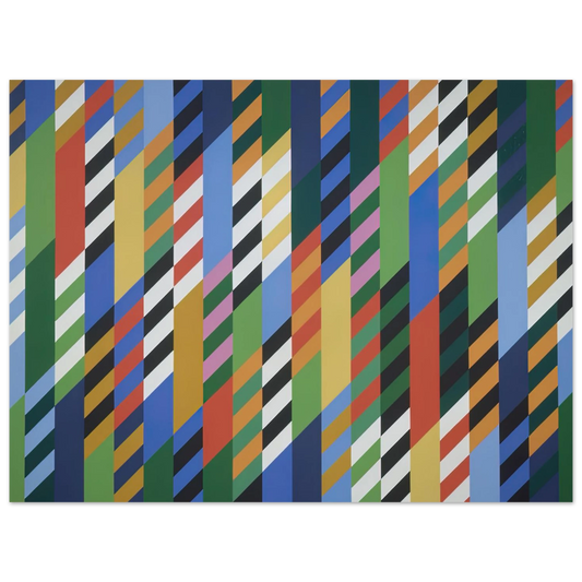 Conversation by Bridget Riley (1992) – art poster, view 2