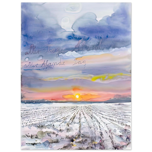 The Evening Of All Days The Day Of All Evenings 0 by Anselm Kiefer (2014) – art poster, view 2