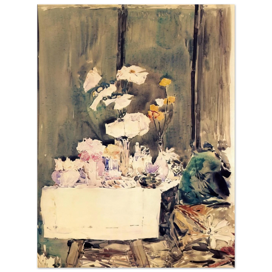 A Favorite Corner by Childe Hassam – art poster, view 2