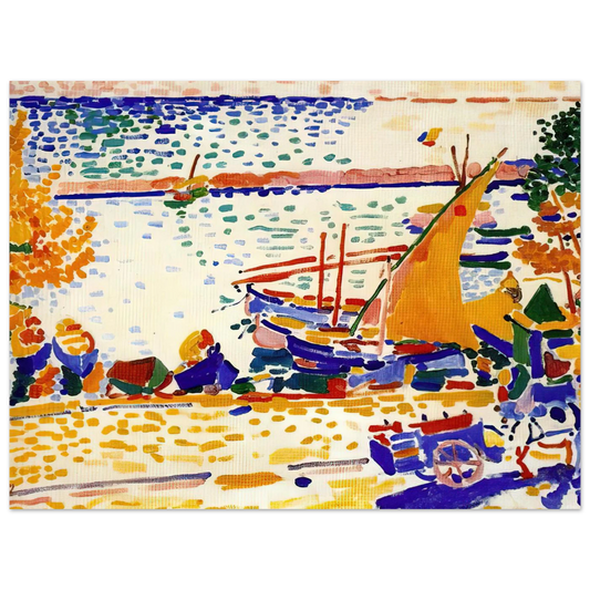 The Port Of Collioure 1 by Andre Derain (1905) – art poster, view 2