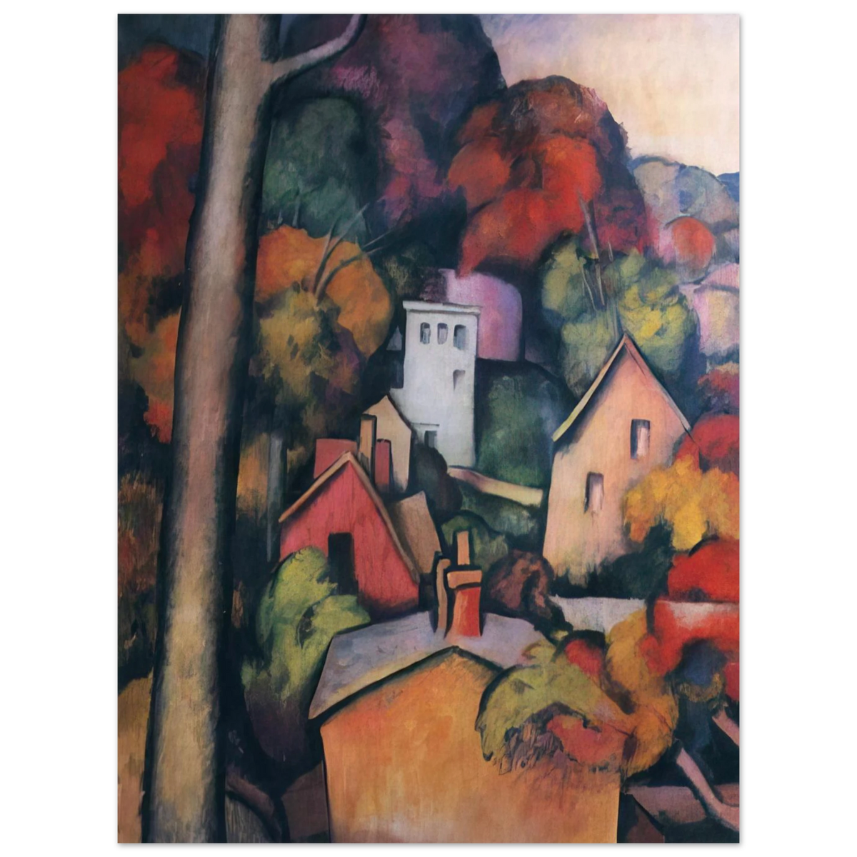 Upper Manhattan by Thomas Hart Benton – art poster