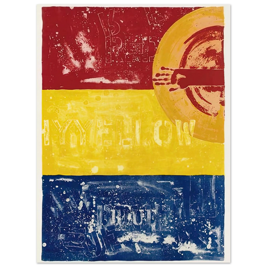 Periscope I Ulae 200 by Jasper Johns – art poster, view 2