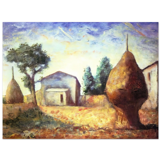 Pagliai by Carlo Carra (1929) – art poster, view 2