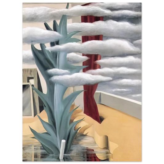 After The Water The Clouds by René Magritte (1926) – art poster, view 2