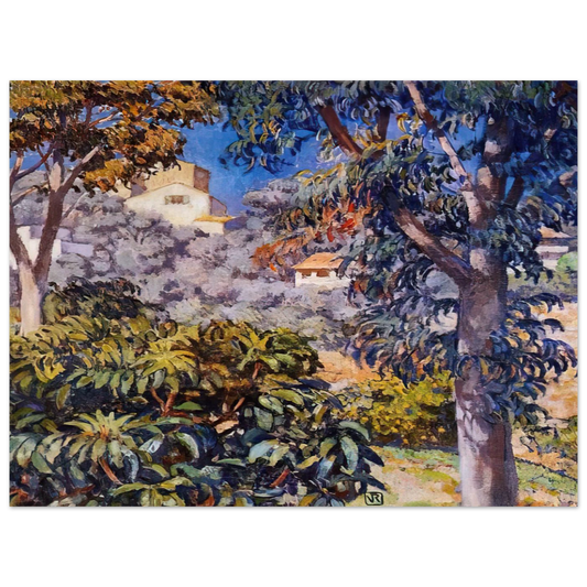 Noon Landscape by Theo van Rysselberghe – art poster, view 2