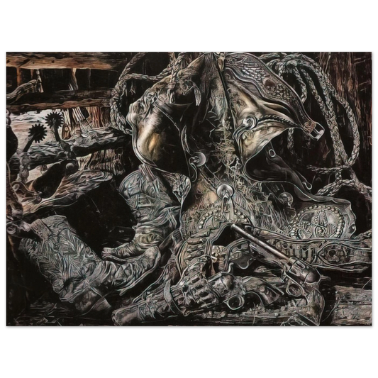 Noname 8 by Ivan Albright – art poster, view 2