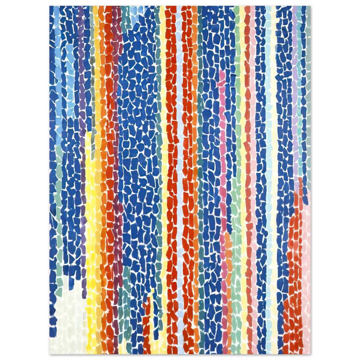 Iris Tulips Jonquils And Crocuses by Alma Woodsey Thomas (1969) – art poster