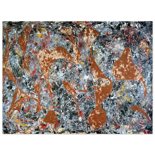 Number 7 Out Of The Web by Jackson Pollock (1949) – art poster, view 2