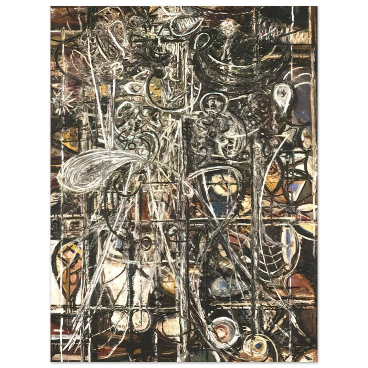 Figure by Richard Pousette-Dart – art poster