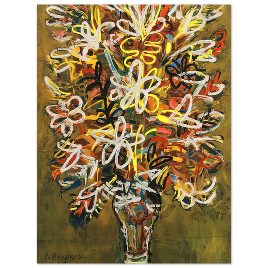 Flower Vase by Rene Portocarrero (1963) – art poster, view 2