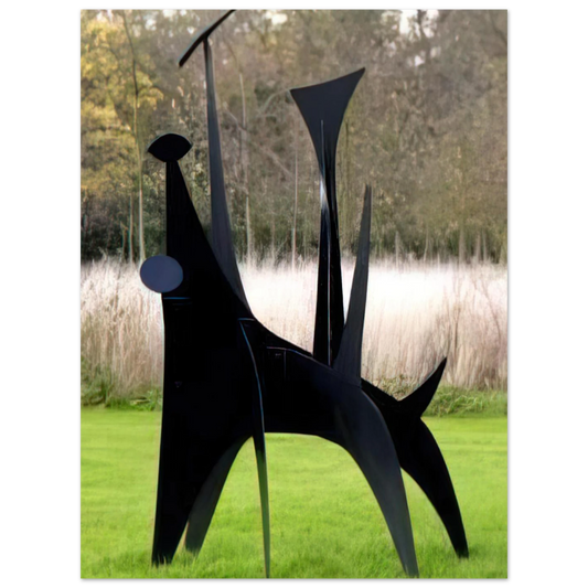 The Dog by Alexander Calder – art poster, view 2