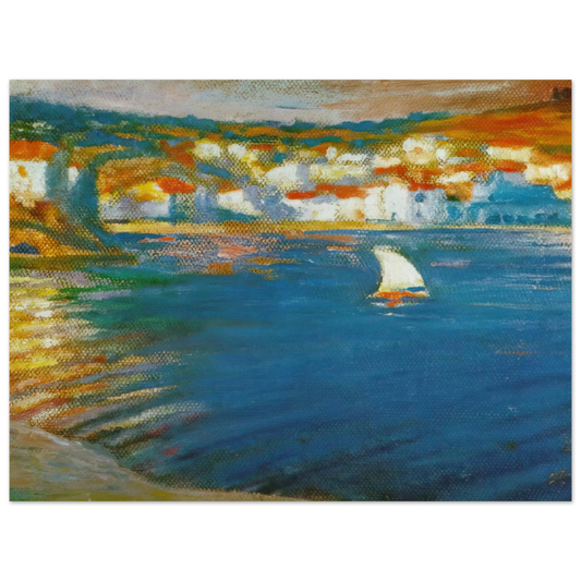 Landscape Near Cadaques by Salvador Dali (1921) – art poster, view 2