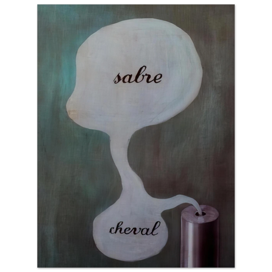 The Tree Of Knowledge by René Magritte (1929) – art poster, view 2