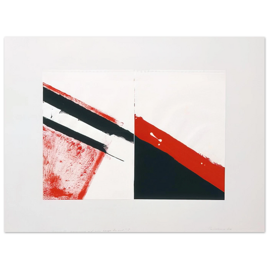 Who Knows The Beginning And Who Knows The End I by Blinky Palermo (1976) – art poster, view 2