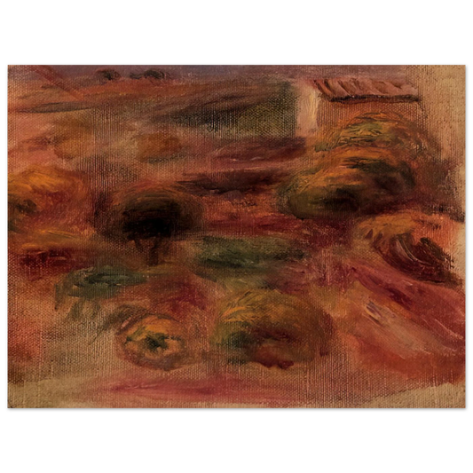 The Artist's Home by Pierre-Auguste Renoir – art poster, view 2