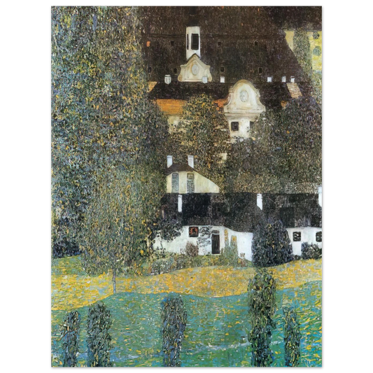 Schloss Kammer Am Attersee II by Gustav Klimt (1909) – art poster, view 2