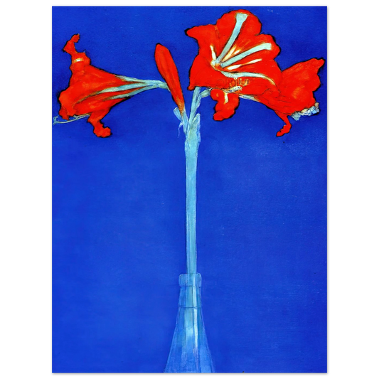 Amaryllis by Piet Mondrian – art poster, view 2
