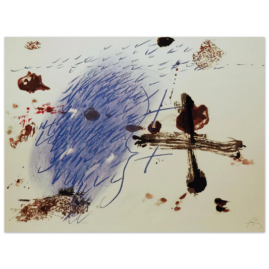 Ban De Loo Cologne by Antoni Tapies (1972) – art poster, view 2