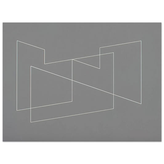 Structural Indication by Josef Albers (1948) – art poster, view 2